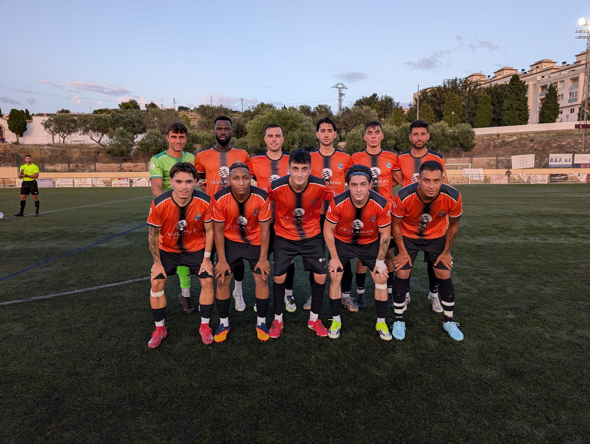 2° Amistoso y 1er. Partido en casa contra CD Denia.
