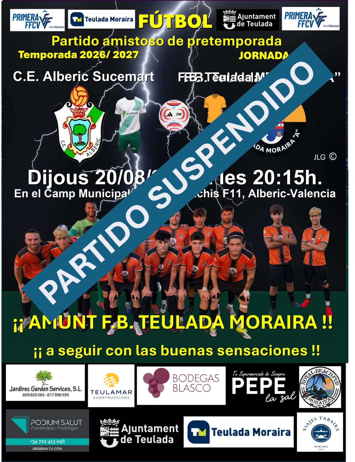 PARTIT SUSPÉS