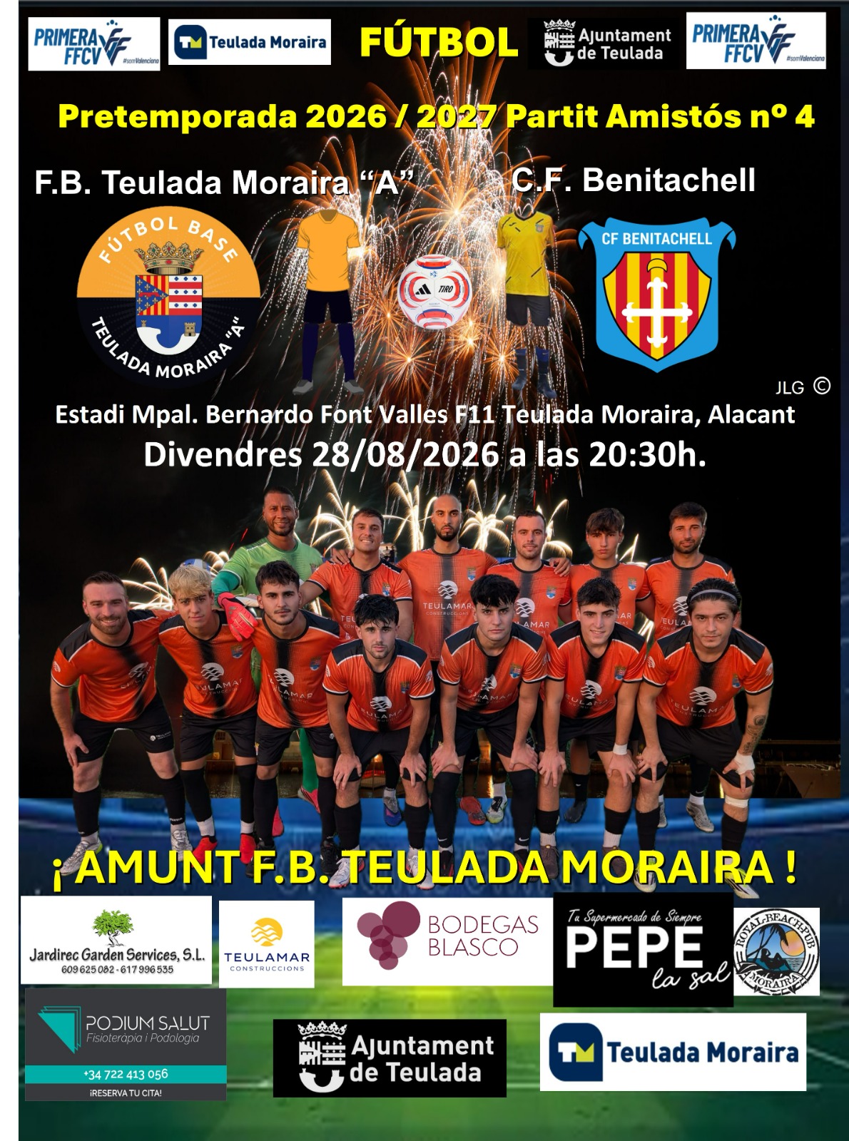 Último test de la pretemporada! ⚽